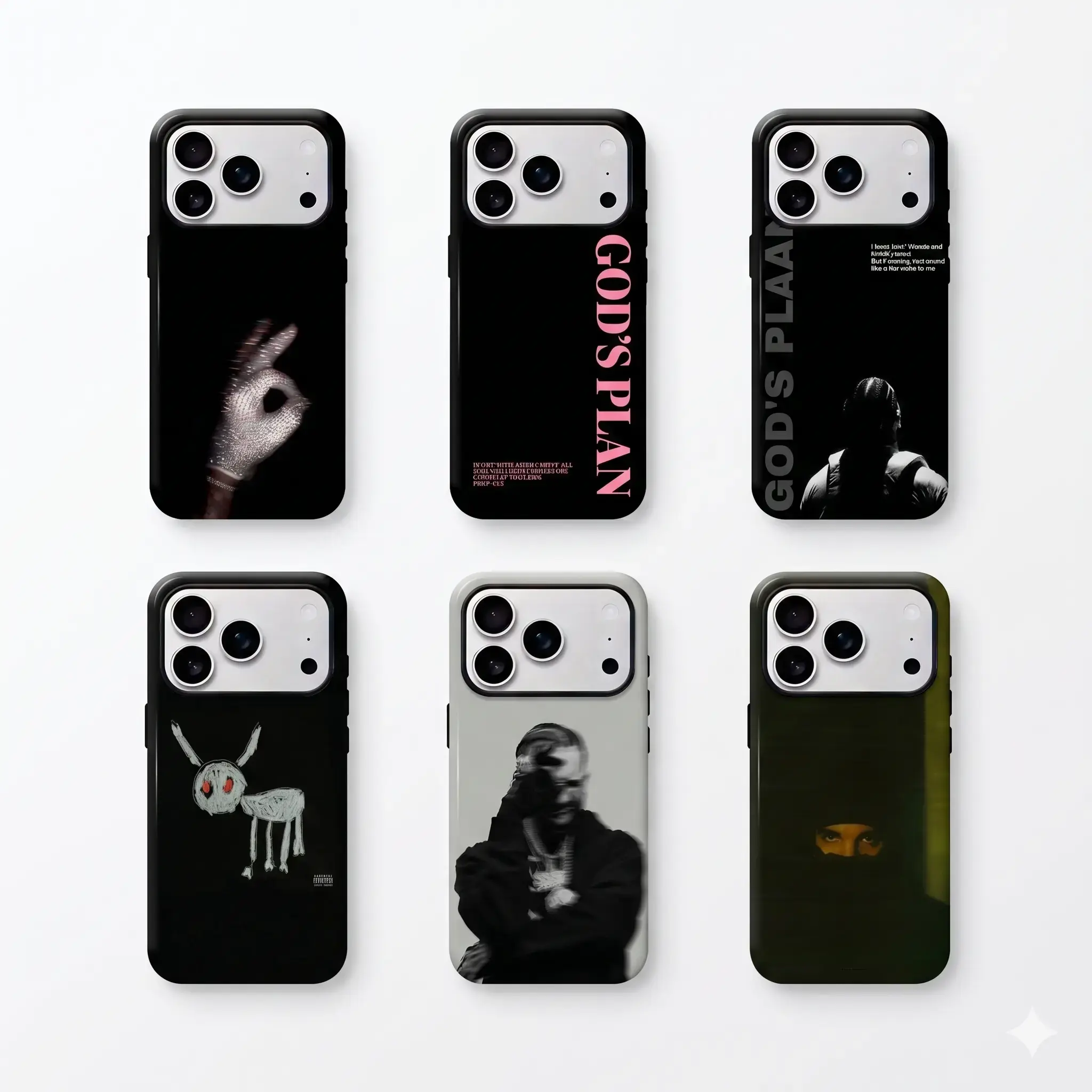 D-Drake album cover 2 Hip Hop Rapper Tough Case Design File For iPhone 11 12 13 14 15 16 17 Pro Max Plus Mini Air | Rap Culture Streetwear | Luxury Protective Tough Armor Illustration