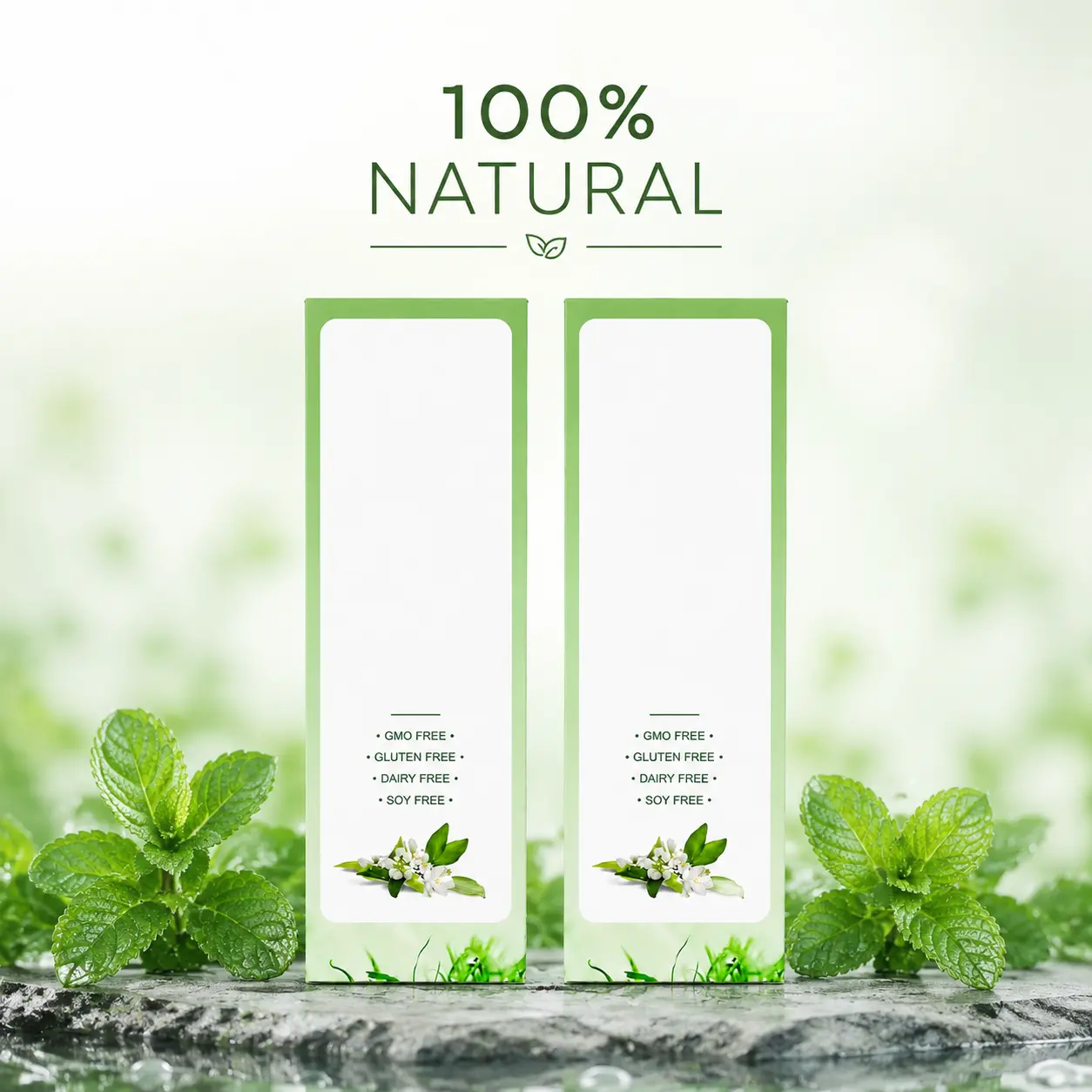 2026 Upgraded Multi-Scent Aroma Bag – 2 Scents: Herb Mullein Mint & Strawberry, Portable Long-Lasting Natural Scent