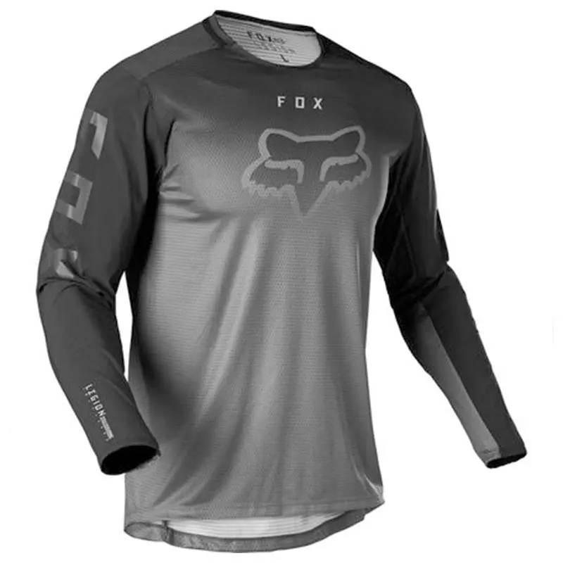 FOX Racing Men's Motocross Jersey – Mountain Bike MTB Racing Shirt, Dirt Bike Off-Road Sportswear