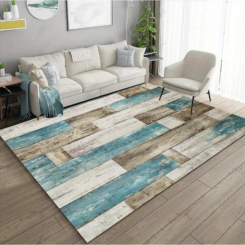 [1pc Anti-Slip Drawing Sponge Rug] 1pc Vintage Board Drawing modern rug