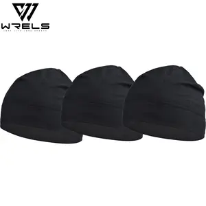 Unisex Cycling Ski Windproof Warm Beanie Hat, Fashionable Simple Design, Suitable for Autumn, 3-Piece Set, Cycling Cap, Men & Women