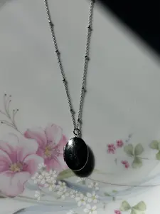 Small Oval Locket Necklace