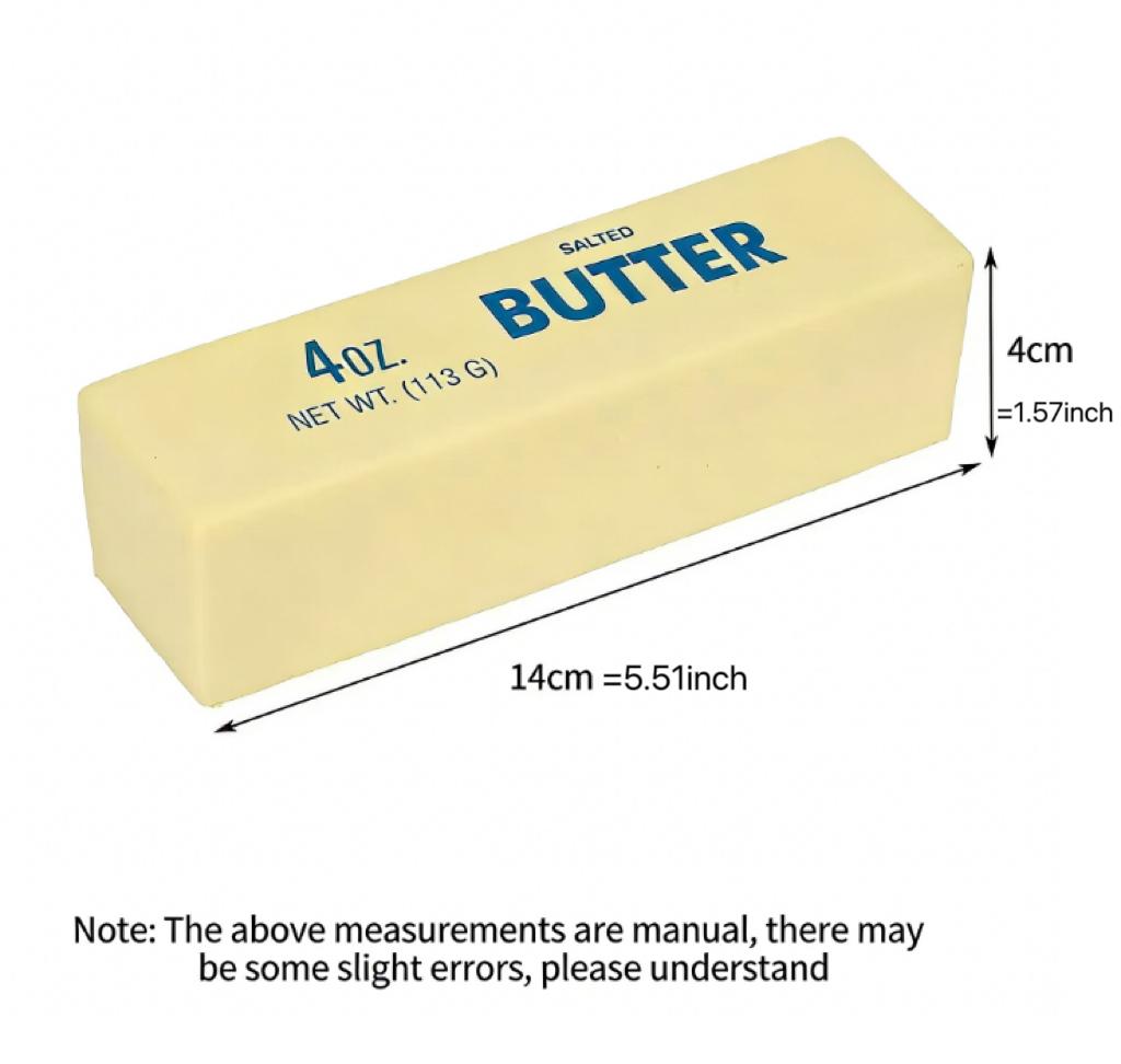 Butter Stick Squishy Toy – Soft Squeeze Stress Relief Toy for Fun & Relaxation