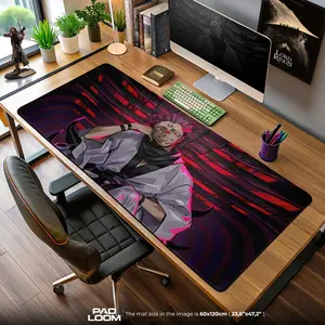 Jujutsu Kaisen Sukuna Dark Throne Mouse Pad, Anime Desk Mat, Anime Mouse Pad, Desk Mat, PC Accessories.
