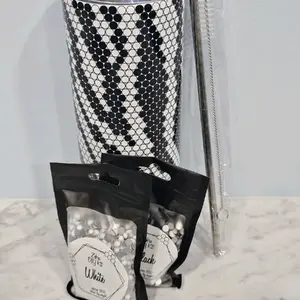 Rhinestone Tumbler Zebra DIY Kit