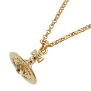 Pre-owned vivienne westwood Brass Small Leather Goods Necklace