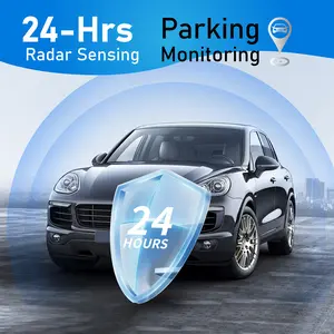 Type-C Hardwire Kit with 360° All Sides Radar Detection for A311/A313/M8S Dash Cams - 12V-24V to 5V/2.5A, Low Voltage Protection, 24-Hour Parking Monitoring