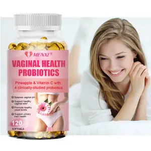 Women's Probiotics - PH Balance with Prebiotics & Lactobacillus Blend, Promotes Healthy Vag Odor & Flora, 120 Count Vitamins Women Supplement