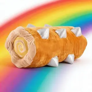 This Clash Royale Clan Revenge Log Plush Toy/Plaything Figurine/Anime Pillow Ornament is both a creative gift and an interactive toy suitable for cats.