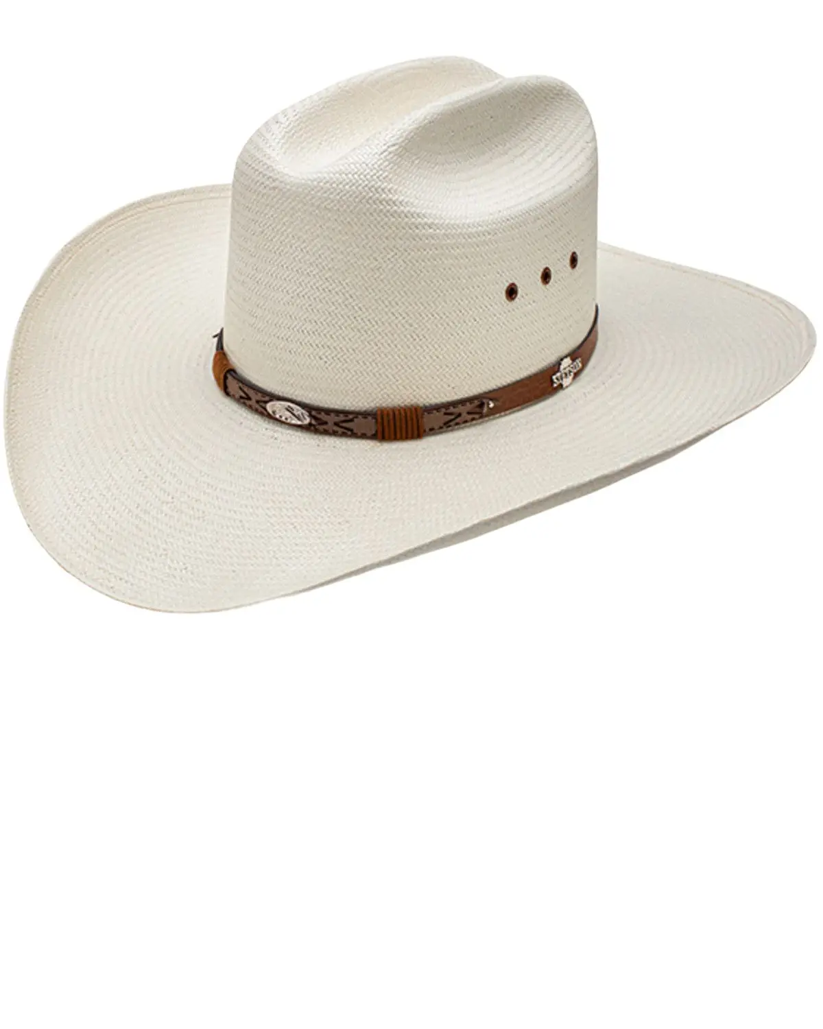 Stetson Unisex Rodeo Natural Cattleman Straw Cowboy Hat - Ssrdeo-664281 Stetson Unisex Rodeo Natural Cattleman Straw Cowboy Hat - Ssrdeo-664281