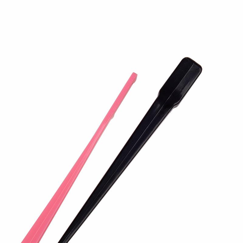 Bling Hair 1pcs Double head makeup comb Dye hair comb Eyebrow brush mascara brush Wax shredded hair modification bangs dye brush Random color