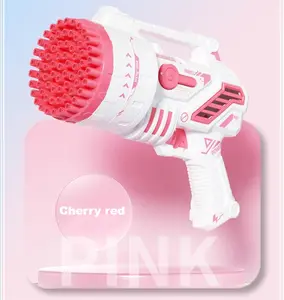 Bubble Machine Toy for Kids, Rocket Shape Bubble Gun for Kids Ages 4-8, Gifts, Adults, Party Favors, Summer, Wedding, Easter