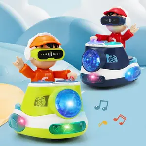 Electric DJ Toy, 1 Count Dancing DJ Toy with Light & Sound, Musical Light Up, Creative Cool DJ Toy, Funny DJ Toy for Kids, Birthday Gift for Boys & Girls