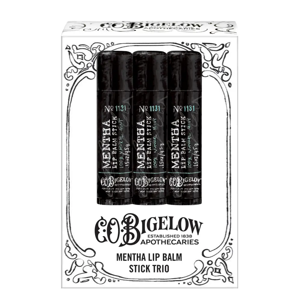 Mentha Lip Balm Stick Trio Mentha Lip Balm Stick Trio
