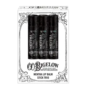 Mentha Lip Balm Stick Trio Mentha Lip Balm Stick Trio