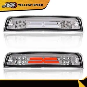 [3D LED BAR] Fit For 09-17 Dodge Ram Clear Lens 3rd Third Brake Light Cargo Lamp
