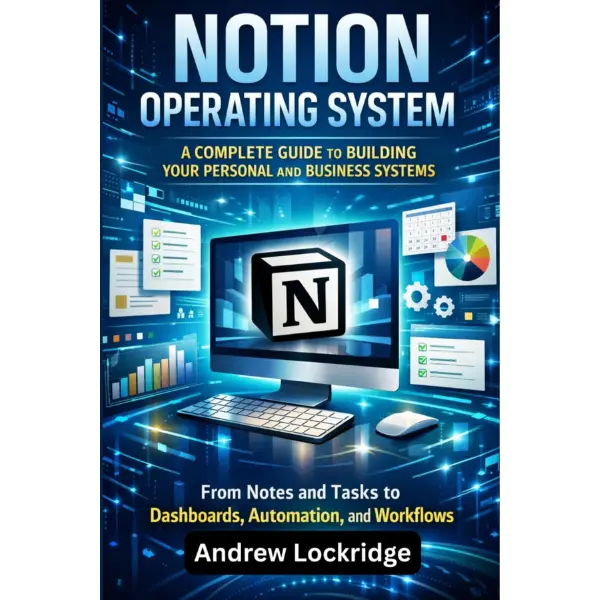 Notion Operating System: A Complete Guide to Building Your Personal and Business Systems — From Notes and Tasks to Dashboards, Automation, and Workflows (Software books)