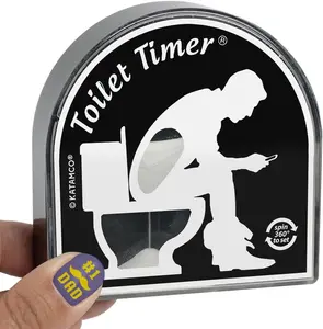 The Original Toilet Timer (Classic), As Seen on Shark Tank. Funny for Dad, Husband, Son, Boyfriend, Men.