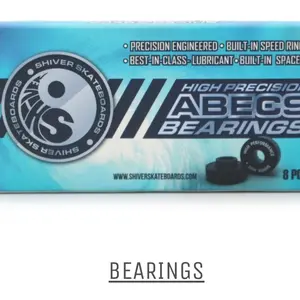 SHIVER ABEC 9 BEARINGS