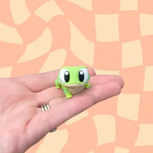 Mini Frog Fidget Toy - Mini Frog Sensory Fidget Toy - 3D Printed Mini Frog Fidget Toy - Mini Frog Anxiety Fidget Toy - Frog Lover Fidget - 3D Printed Animals