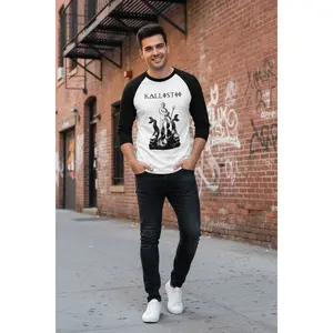 Poseidon Raglan Tee | Greek Mythology Streetwear