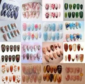 Handmade Press On Nails Multi-Pack Surprise Assortment - Mixed Styles Gift Set for Nail Art Decoration