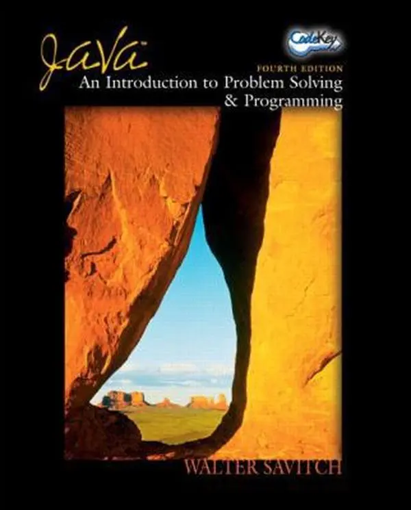 USED Book - Java: An Introduction To Problem Solving & Programming by Walter Savitch (Paperback) - english