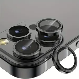 Premium Steel Glass Camera Lens Protector - High-Quality Screen Protection for iPhone Cellphone Accessories