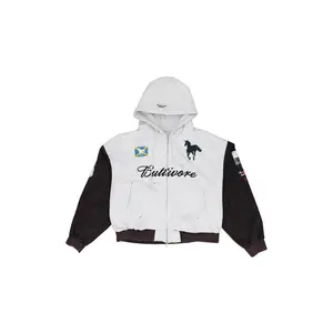 Buttivore Zip Hoodie "White" PI00008