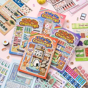 Creative DIY Scrapbook Kit, 4-Piece Set for Handmade Albums & Decorative Projects, Sticker Packs, Perfect Gift for Craft Lovers & Creative Minds