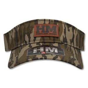 HM Leather Patch Bottomland Visor