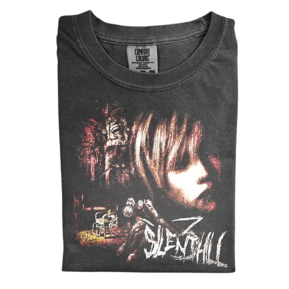The Vintage Silent Hill 3 Dark and Tormented Comfort Color Shirt, Gaming Shirt, Gift for Men, Gift for Women, Crew Neck T-shirt, Trending T-shirt