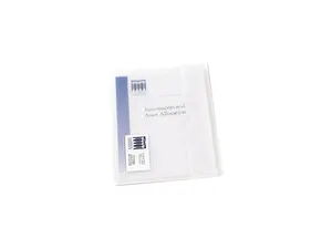 Avery 72278 Translucent Document Wallets, Letter, Poly, Clear, 12/Box
