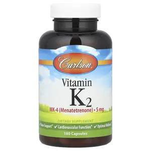 Carlson Vitamin K2, 5 mg, 180 Capsules