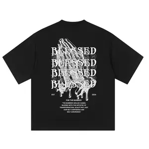 "BLESSED" Oversized Tee