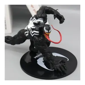 Marvels Long Tongue Venoms Spidermans Movie Figure Action Toys Model Plate Car Decoration Doll Birthday Toy Gifts