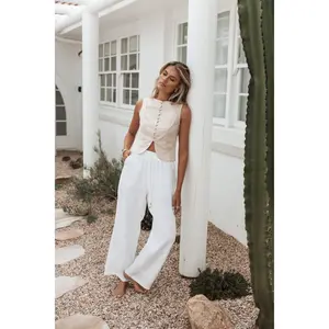 Wren Pant - White