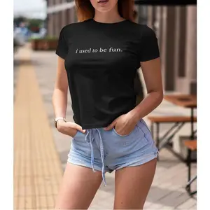 I Used To Be Fun Funny T-Shirt, Unisex Comfortable All-Season Wear, Stylish & Humorous Casual Tee