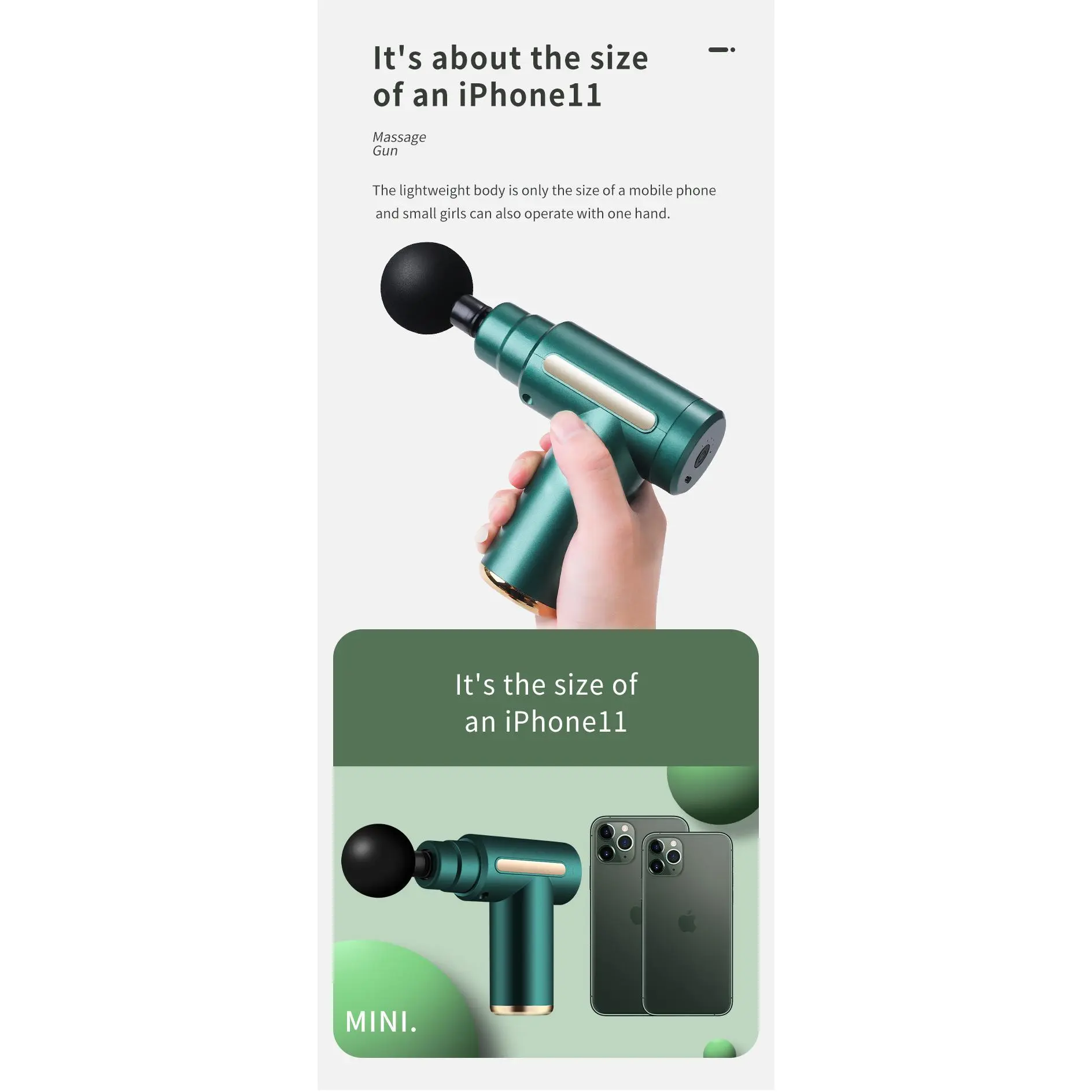 Cross-border mini massager, fascia gun, rechargeable fascia + direct supply, muscle fitness, neck gun, electric vibrator.