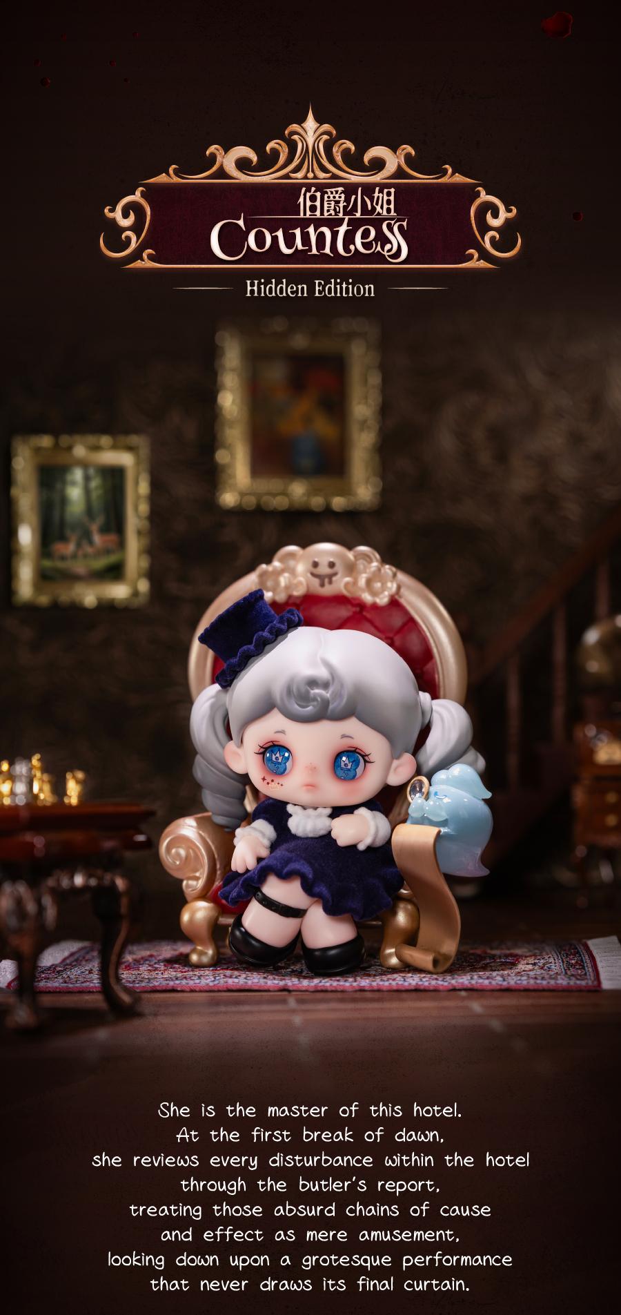 Funcinating Tarti Ghost in Hotel Desk Decoration Blind Box, Birthday Gift