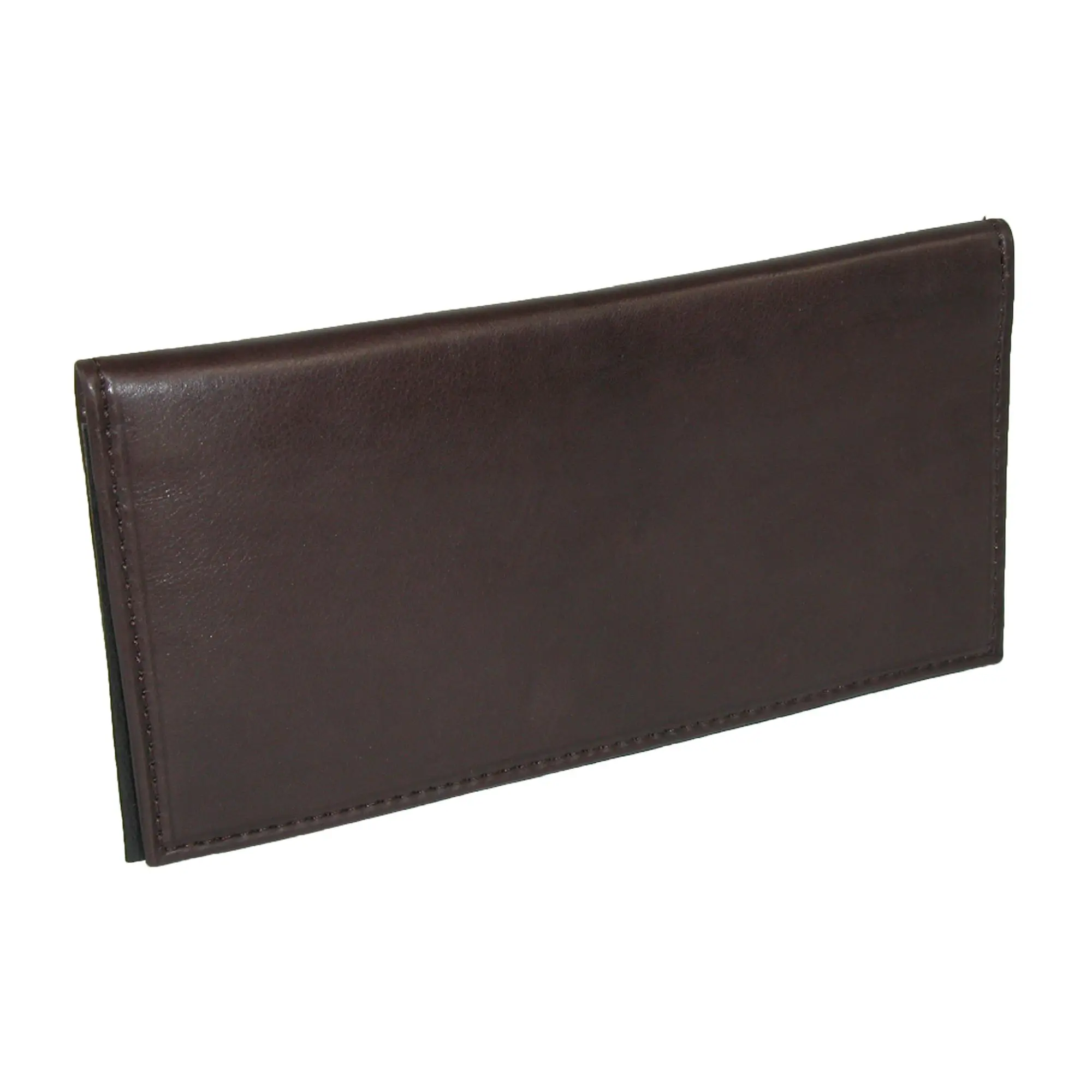 Paul & Taylor Heavy-Duty Leather Checkbook Cover Wallet - Slim Bifold Design, Comfortable Fit for Back Pocket Carry, Leather Bifold Wallet