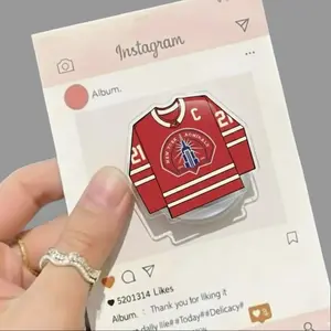 Hollander & Rosanov Phone Holder, Heated Rivalry, Team Hollanov, LGBT Hockey, Kindle Phone Grip, Kindle Grip