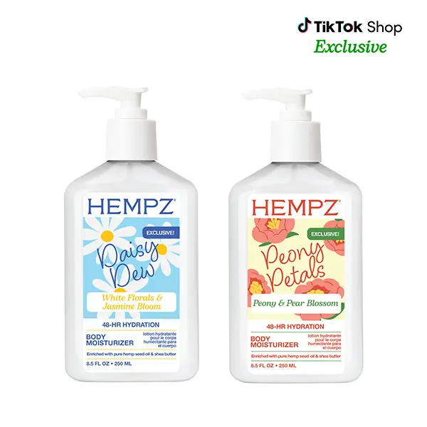 Hempz Exclusive Daisy & Peony Body Lotion Bundle