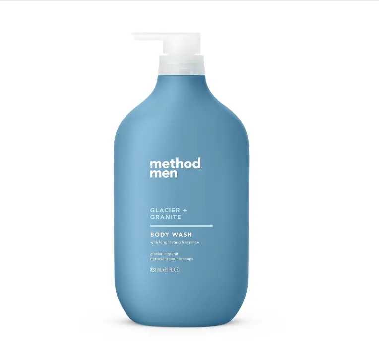 Method Men Body Wash, Glacier + Granite, Paraben and Phthalate Free, 28 FL Oz (Pack of 1)