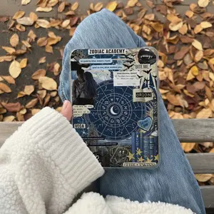 Romantasy Zodiac Academy Kindle Insert for Clear Case – Aesthetic Book Lover Decor | Cozy Reading Accessory