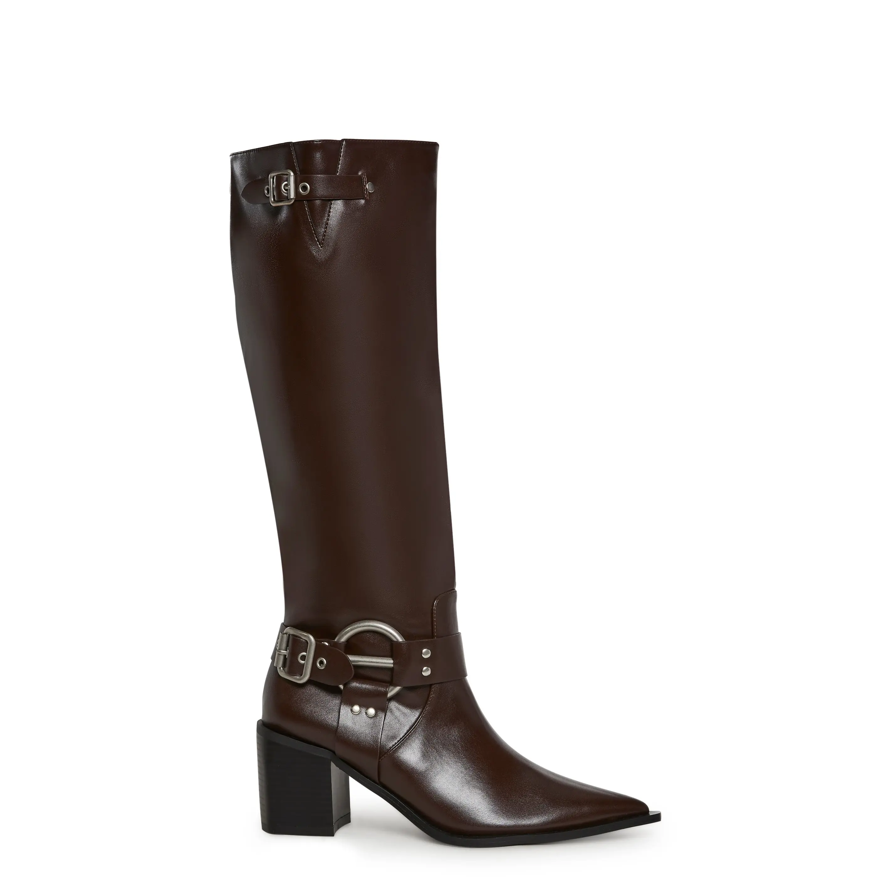 West End Buckle Boots - Brown