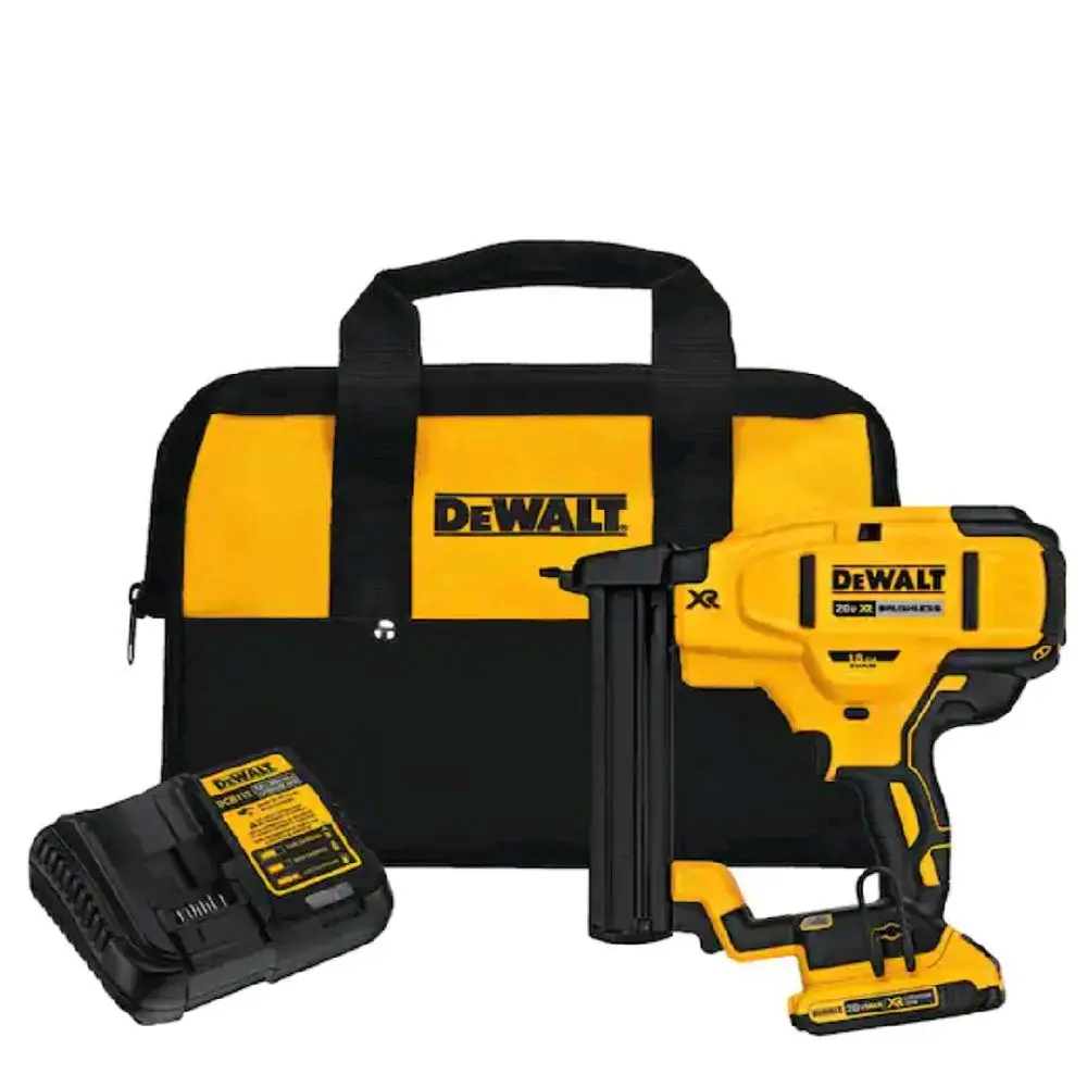 DEWALT 20V MAX XR Cordless 18- Gauge Narrow Crown Stapler DEWALT 20V MAX XR Cordless 18- Gauge Narrow Crown Stapler