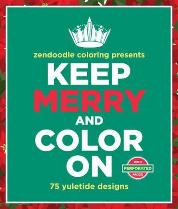 USED-Zendoodle Coloring Presents Keep Merry and Color On: 75 Yuletide Designs by Meredith Mennitt (Paperback)