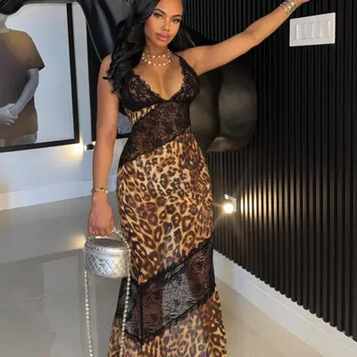 Misa Leopard Amxi Dress Fashion Nova TikTok Shop