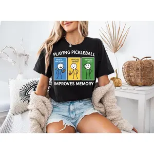 Funny Pickleballs Gifts | Women O-neck T-Shirt | Sport Graphic Tees | Woman Man Unisex